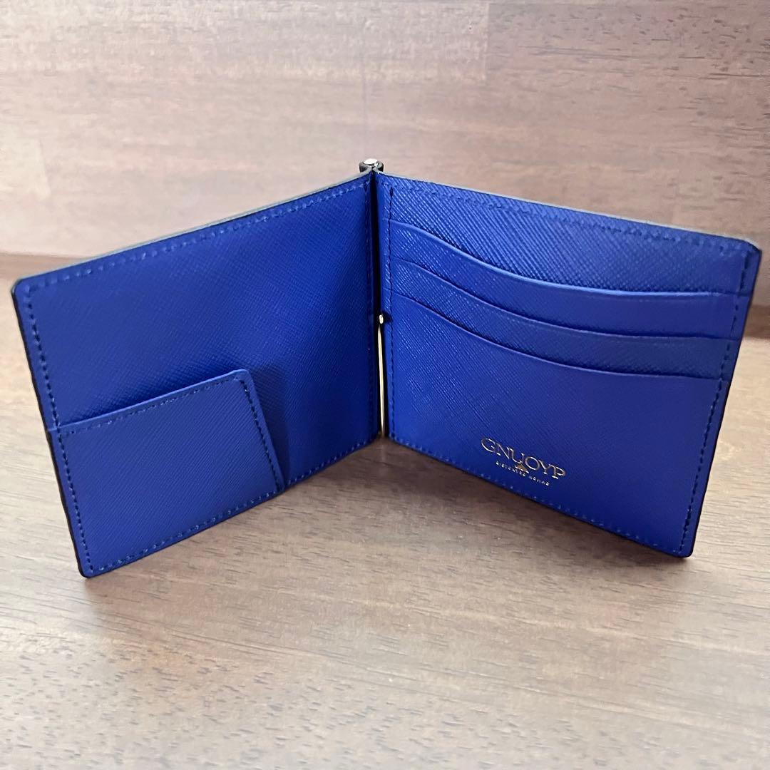 新品・未使用品GNUOYP ニュピ マネークリップ 財布 ブラック