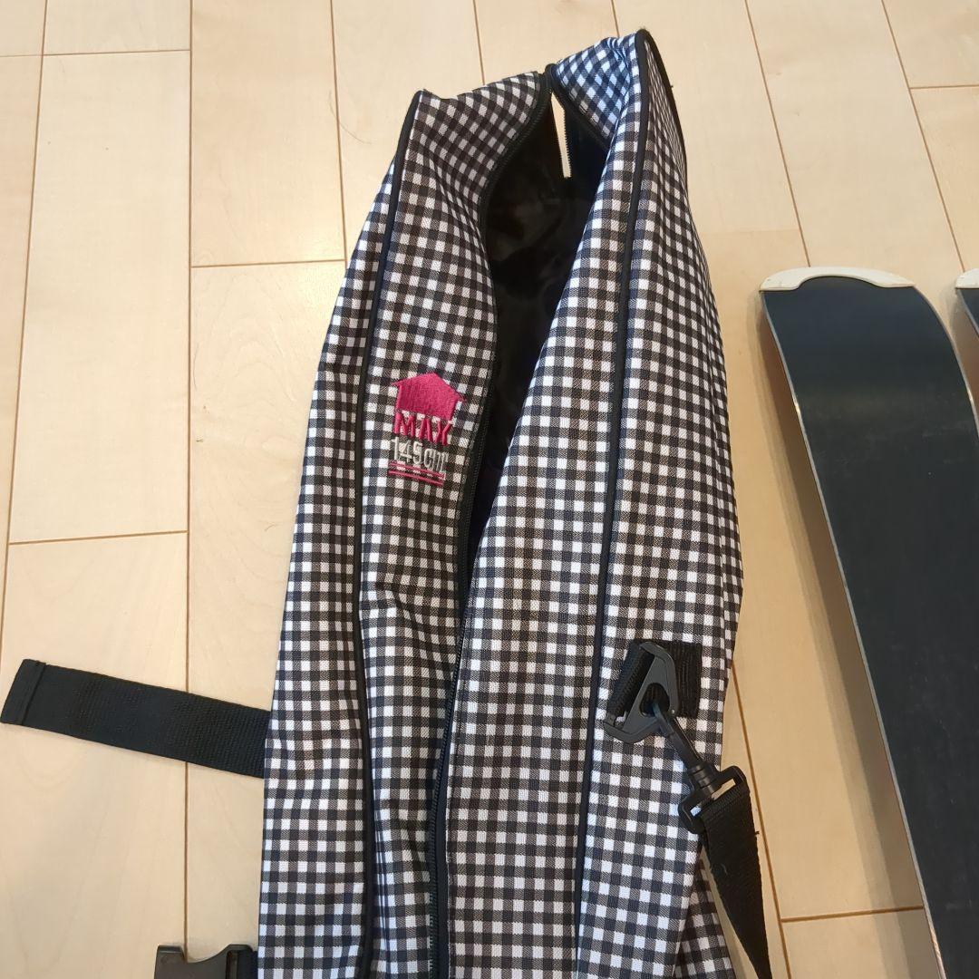 ジュニア スキー板 140 ロシニョール 女の子用 （ストック・ケース付き）