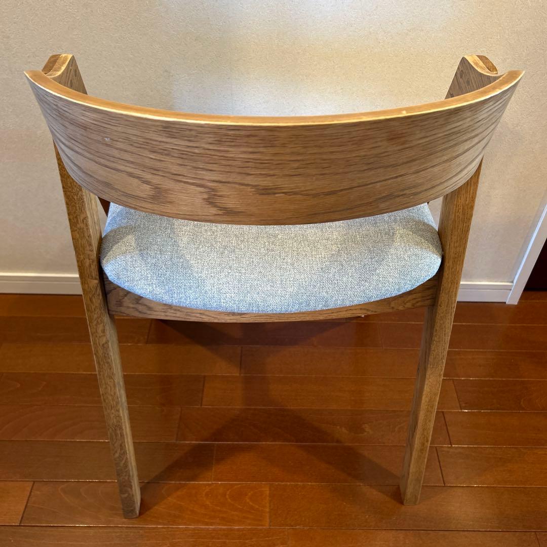 unico チェア 木脚 ブラウン エレムト elemt