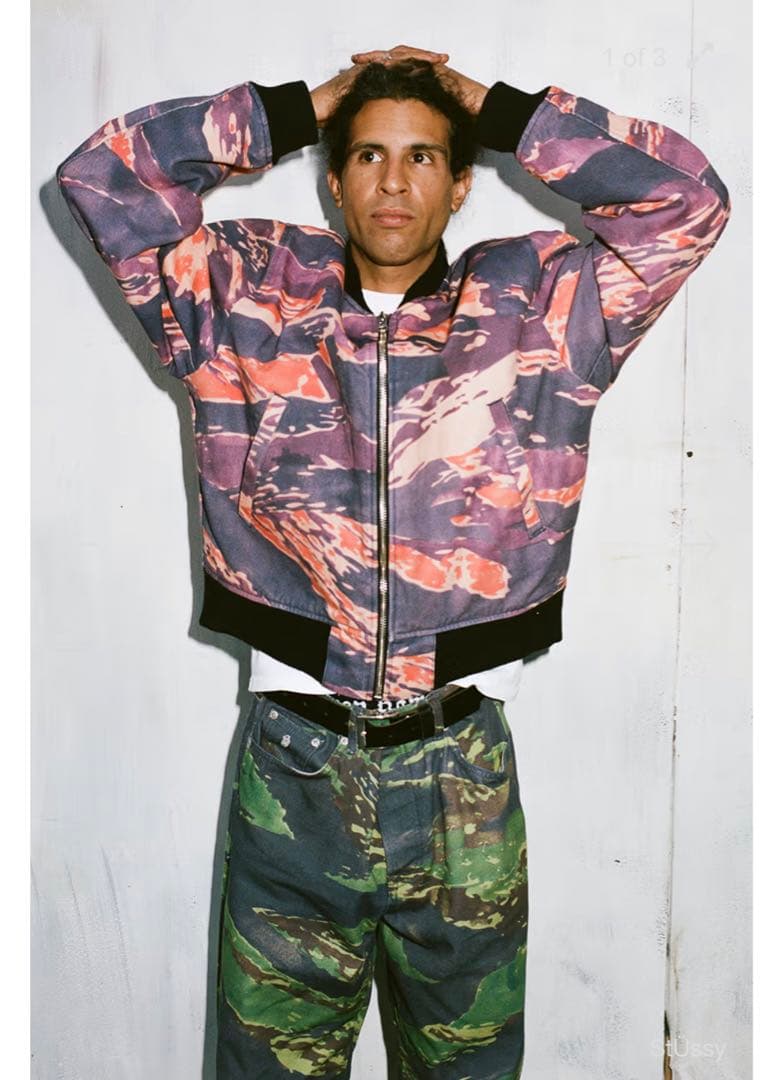 stussy×LUCIEN TIGRIS CANVAS