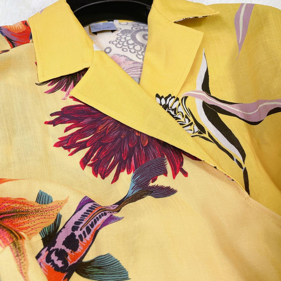 極美品　ポールスミス　ハワイアンパシフィックローズ　カシュクールワンピース