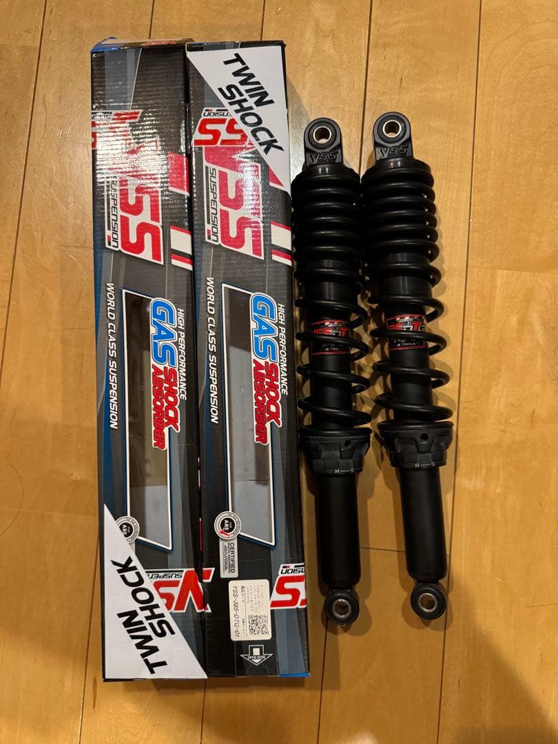 ハンターカブ yss 385mmリアサス 20mm車高up
