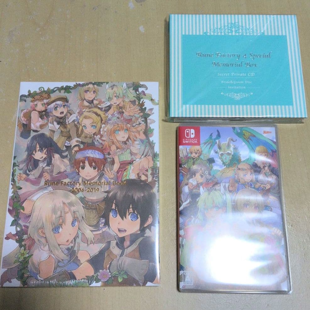 ルーンファクトリー4スペシャル メモリアルボックス WonderGOO限定セット