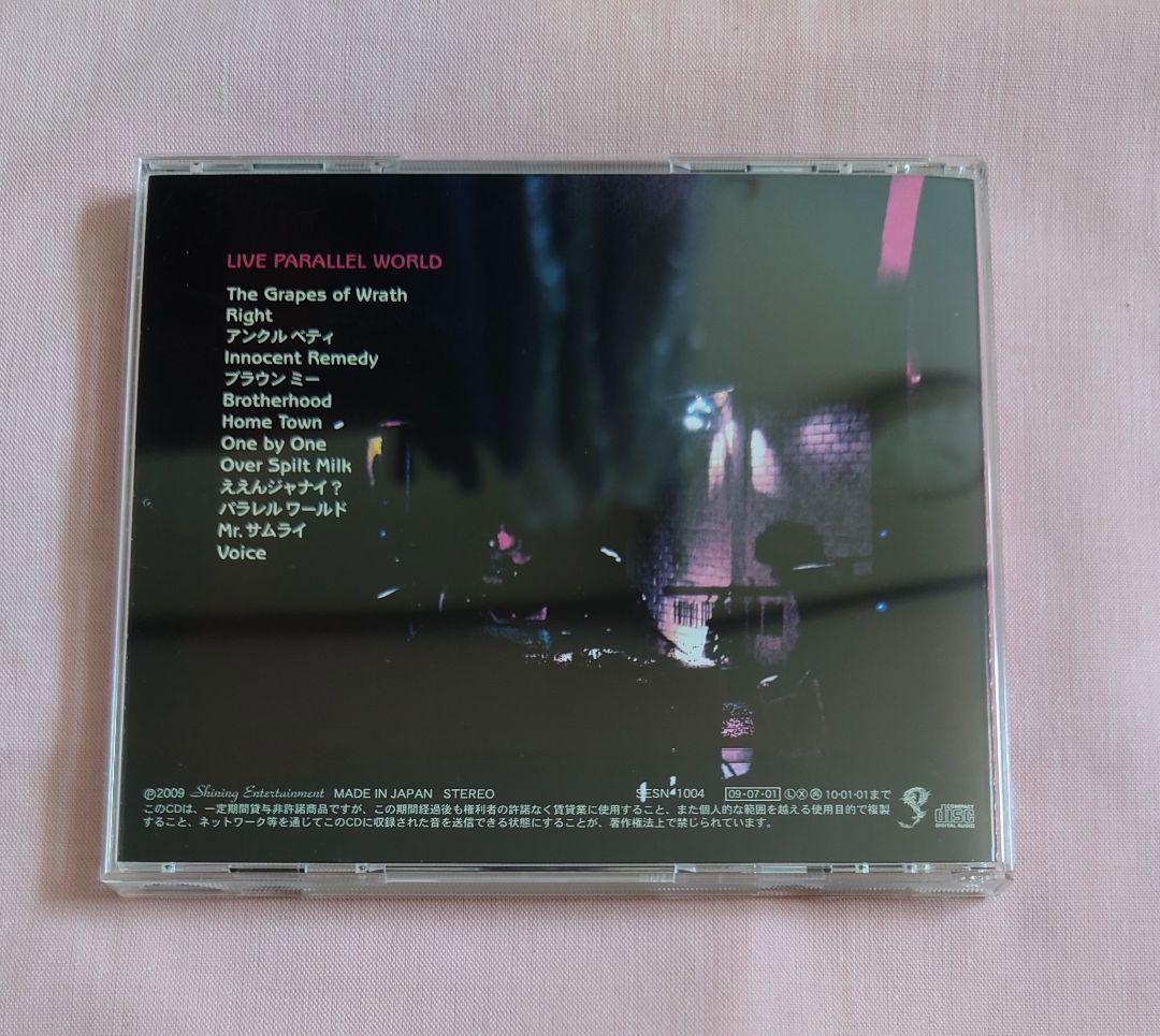 正規品 成田昭次 Sgt. LIVE PARALLEL WORLD 帯あり