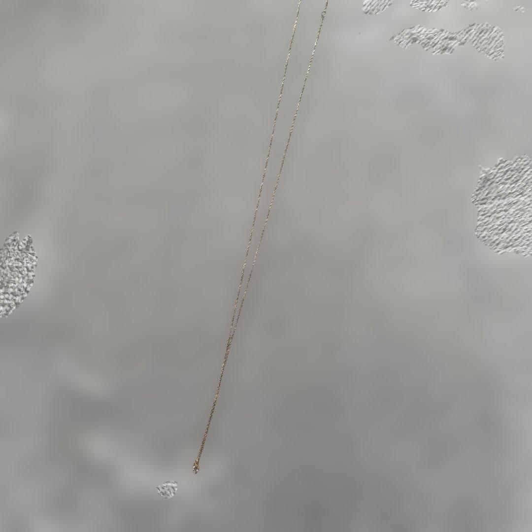 ete シンプル ゴールド ネックレス　45㎝