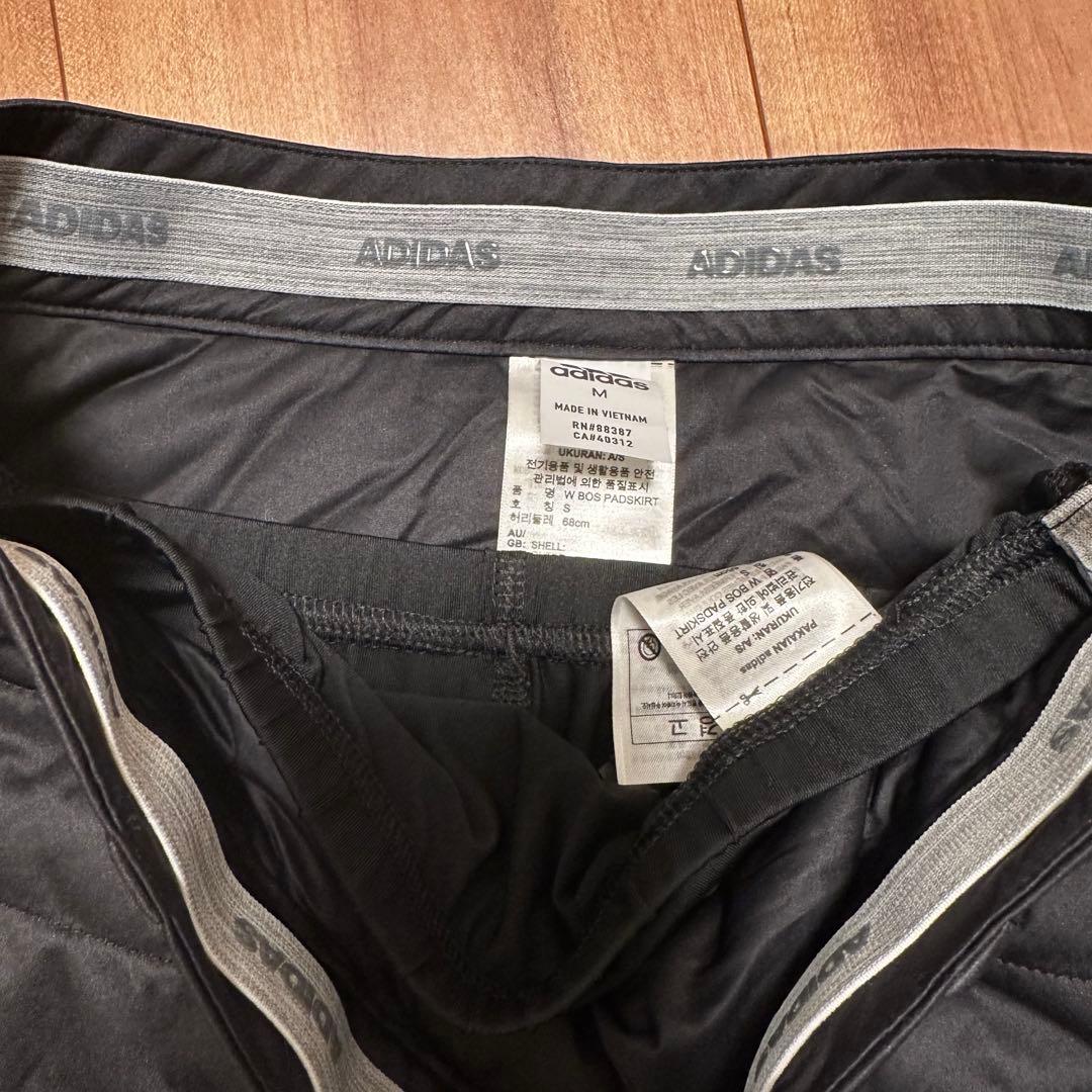 保温 中綿　ジャケット　スカート　セットアップ　秋冬　ブラック　サイズM 新品