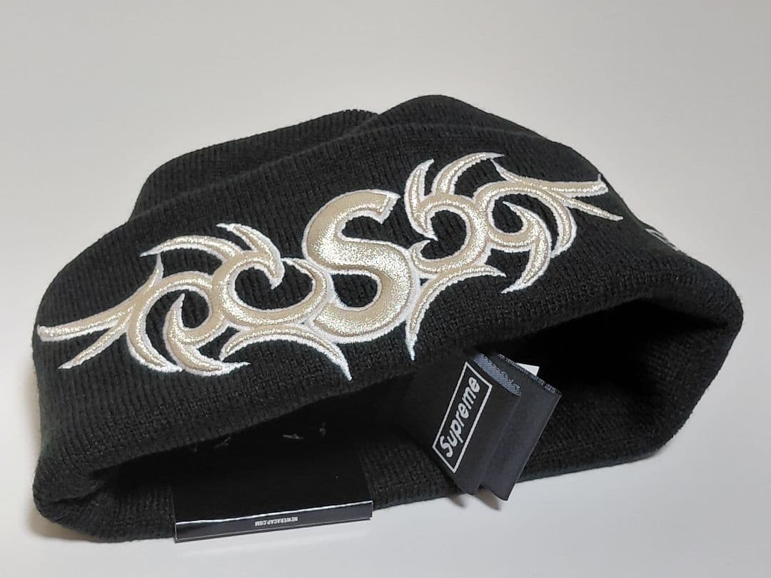 【新品】Supreme　New Era　Tribal　S Logo　Beanie