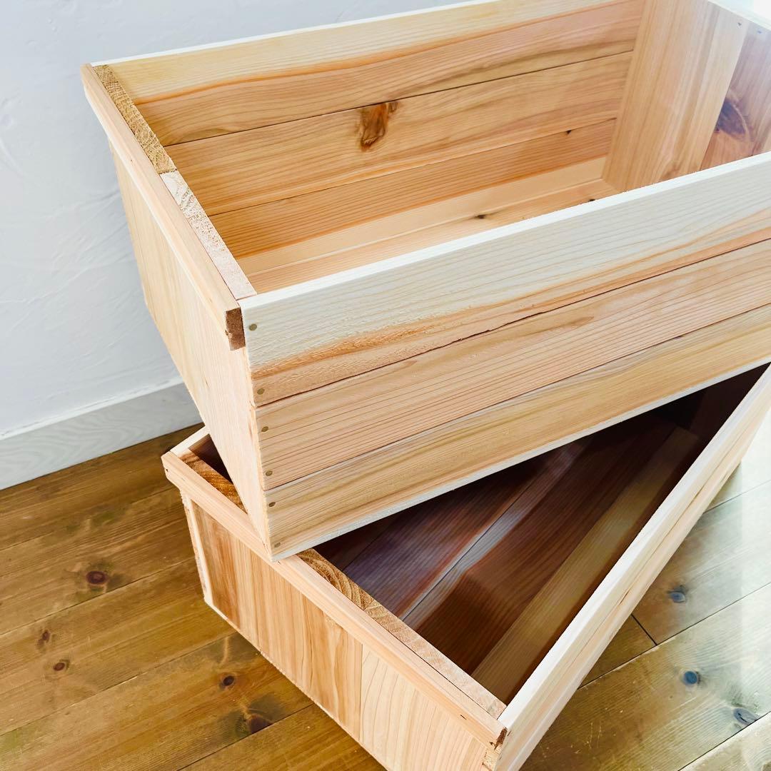 新品 りんご箱 A4 サイズ 4箱 / 収納 本棚 ラック シェルフ 棚 木製