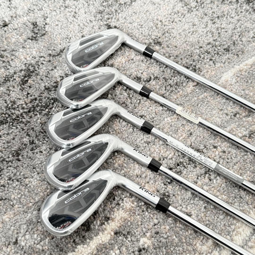☆新品未使用☆Cobra LTDx ONE LENGTHアイアンセット5本