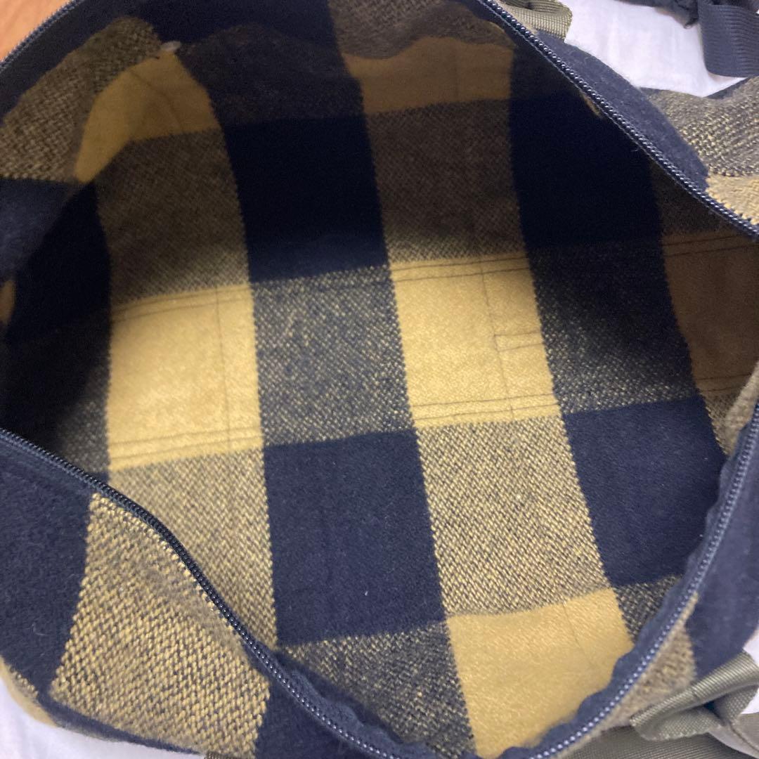 postoveralls ポストオーバーオールズ ウールボストンバッグ