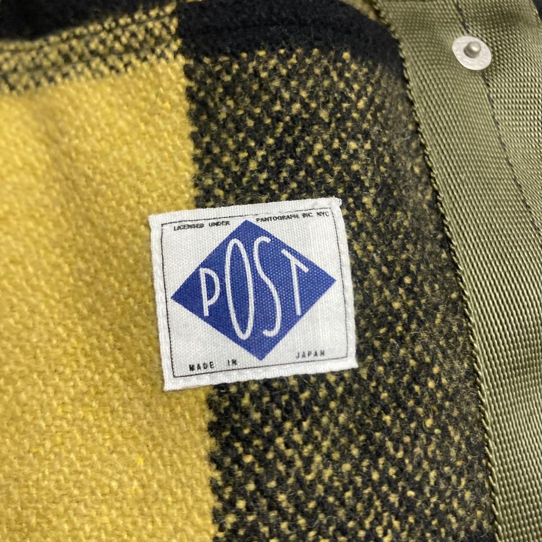 postoveralls ポストオーバーオールズ ウールボストンバッグ