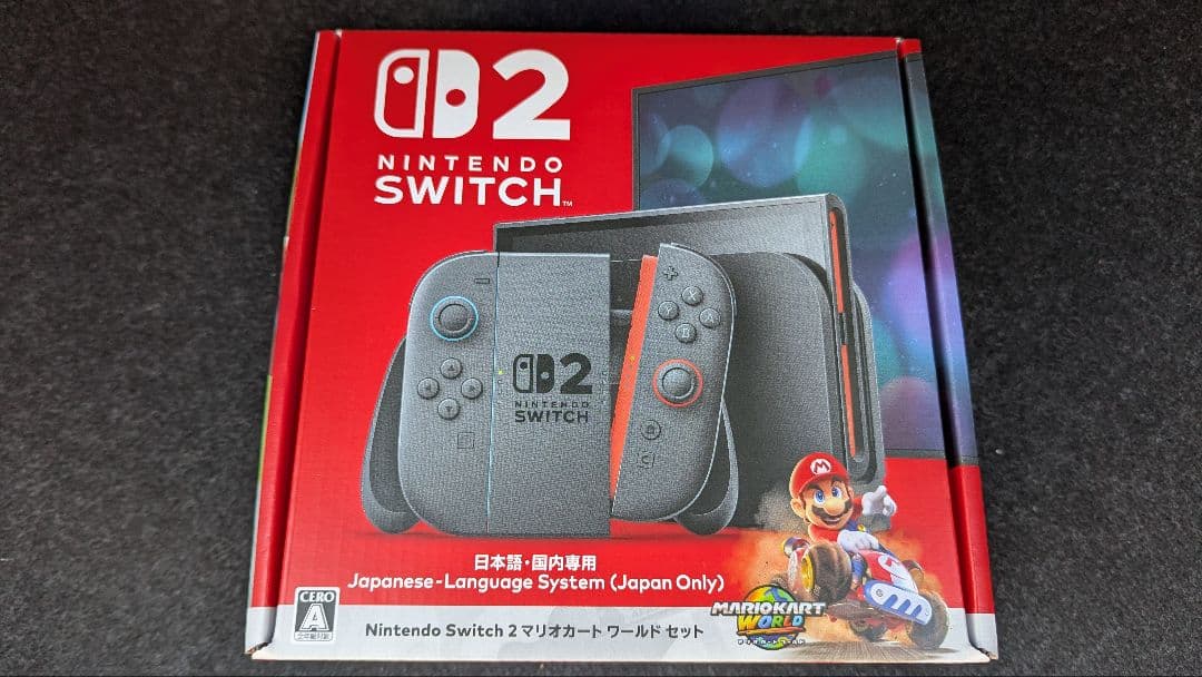 【即日送】Nintendo Switch 2 マリオカート【保証書用レシート有】