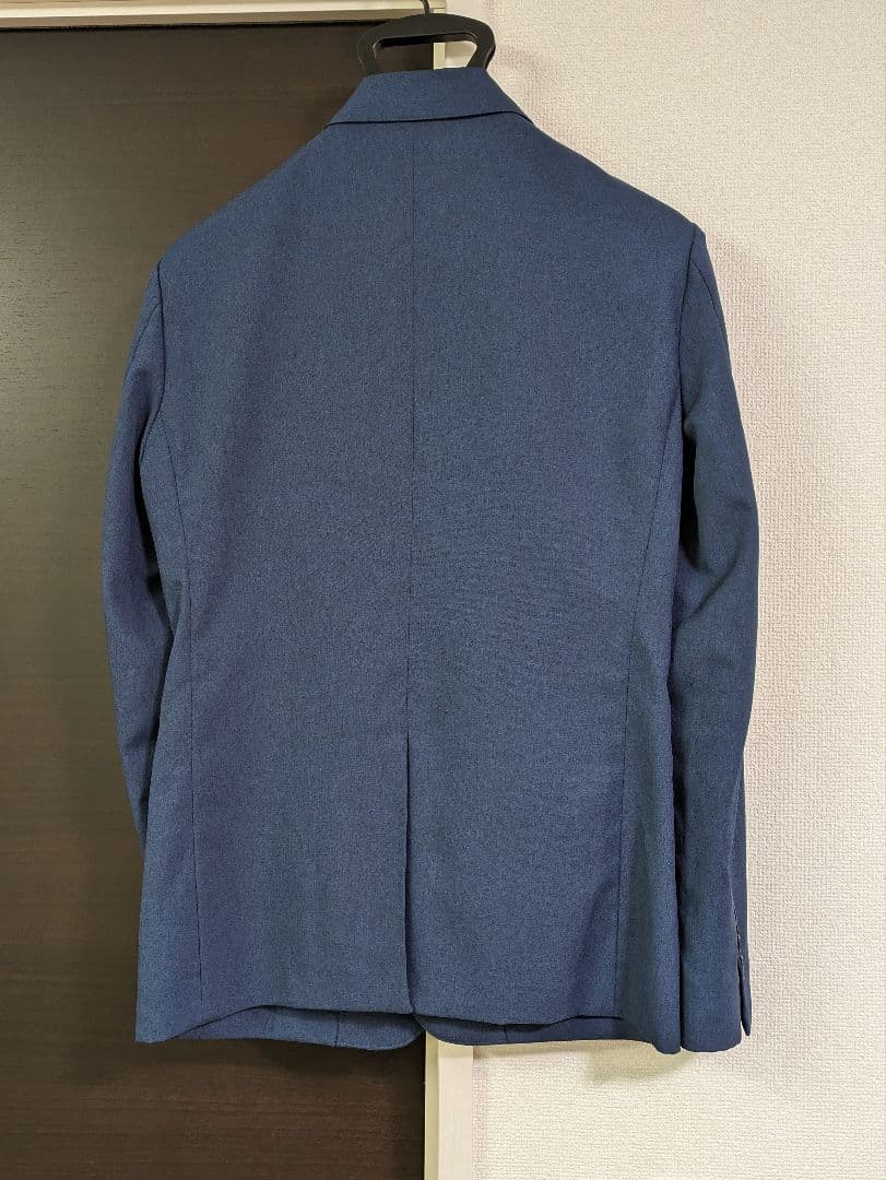 美品EDIFICEセットアップ上下　ネイビー サイズS