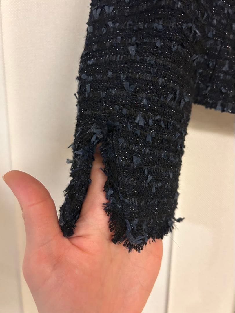 ANAYI ツイードジャケット＆スカート セットアップ　サイズ:36