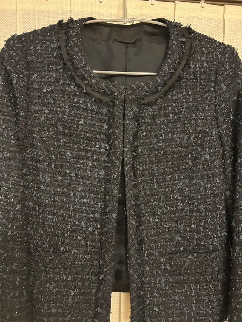 ANAYI ツイードジャケット＆スカート セットアップ　サイズ:36