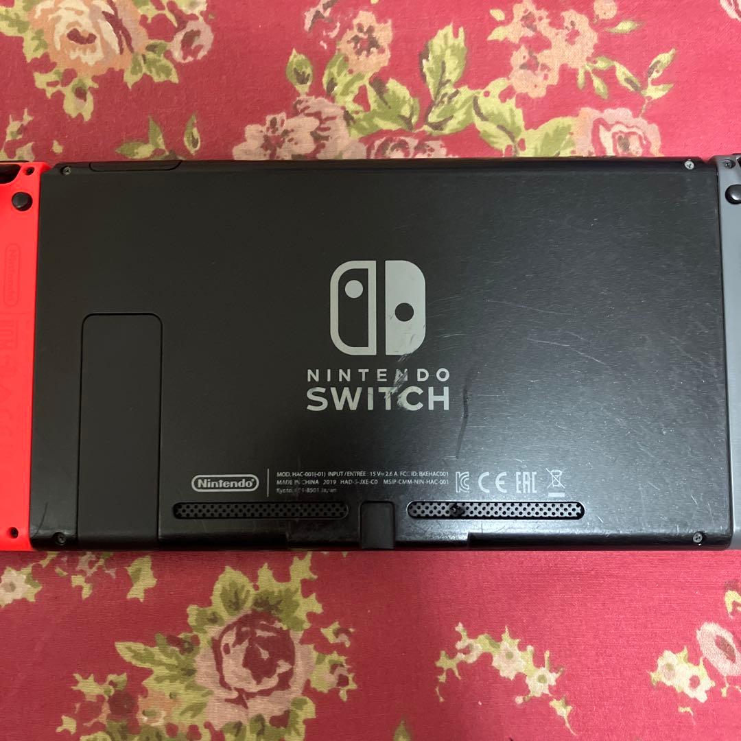Nintendo Switch ネオンレッド/グレー　本体　ジャンク