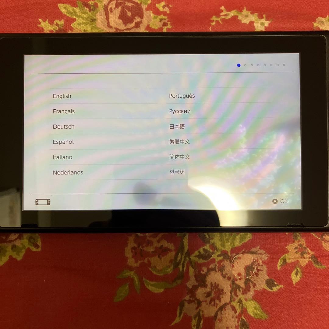 Nintendo Switch ネオンレッド/グレー　本体　ジャンク