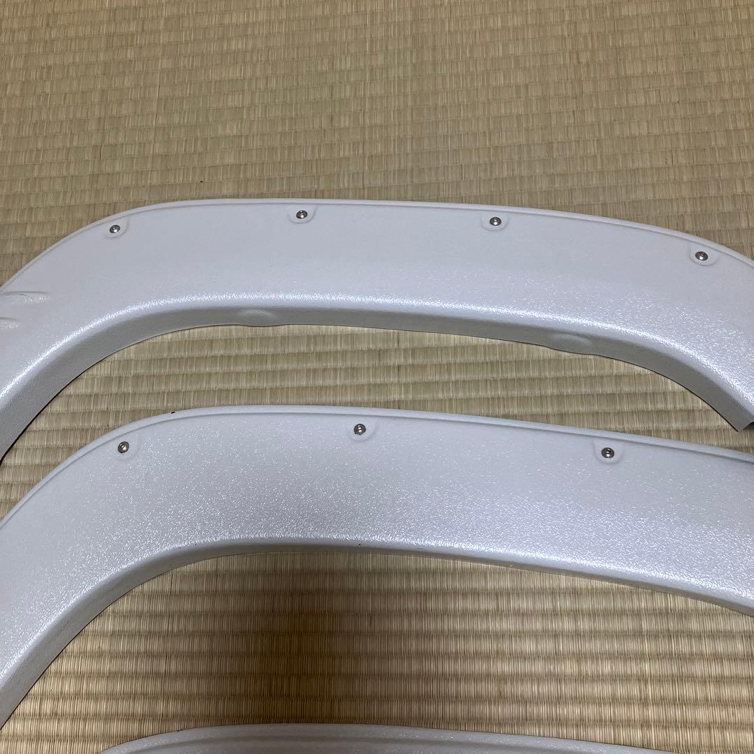 新型ジムニーJB64 658cc専用パールホワイト オーバーフェンダー