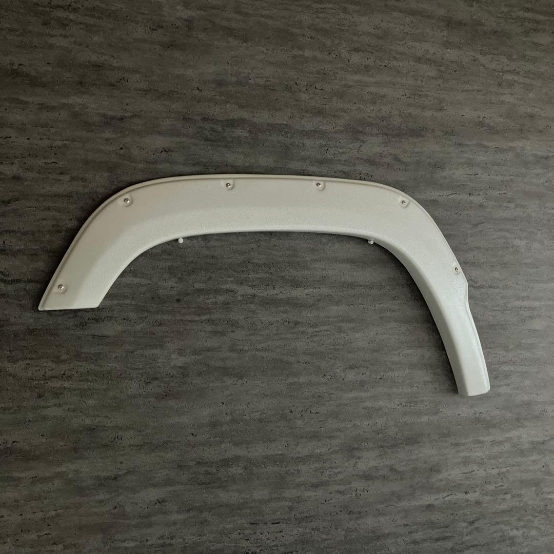 新型ジムニーJB64 658cc専用パールホワイト オーバーフェンダー