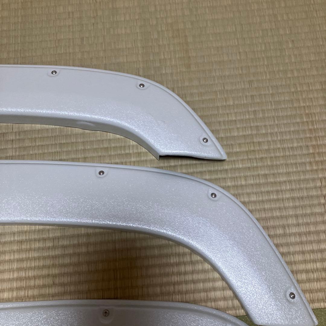 新型ジムニーJB64 658cc専用パールホワイト オーバーフェンダー