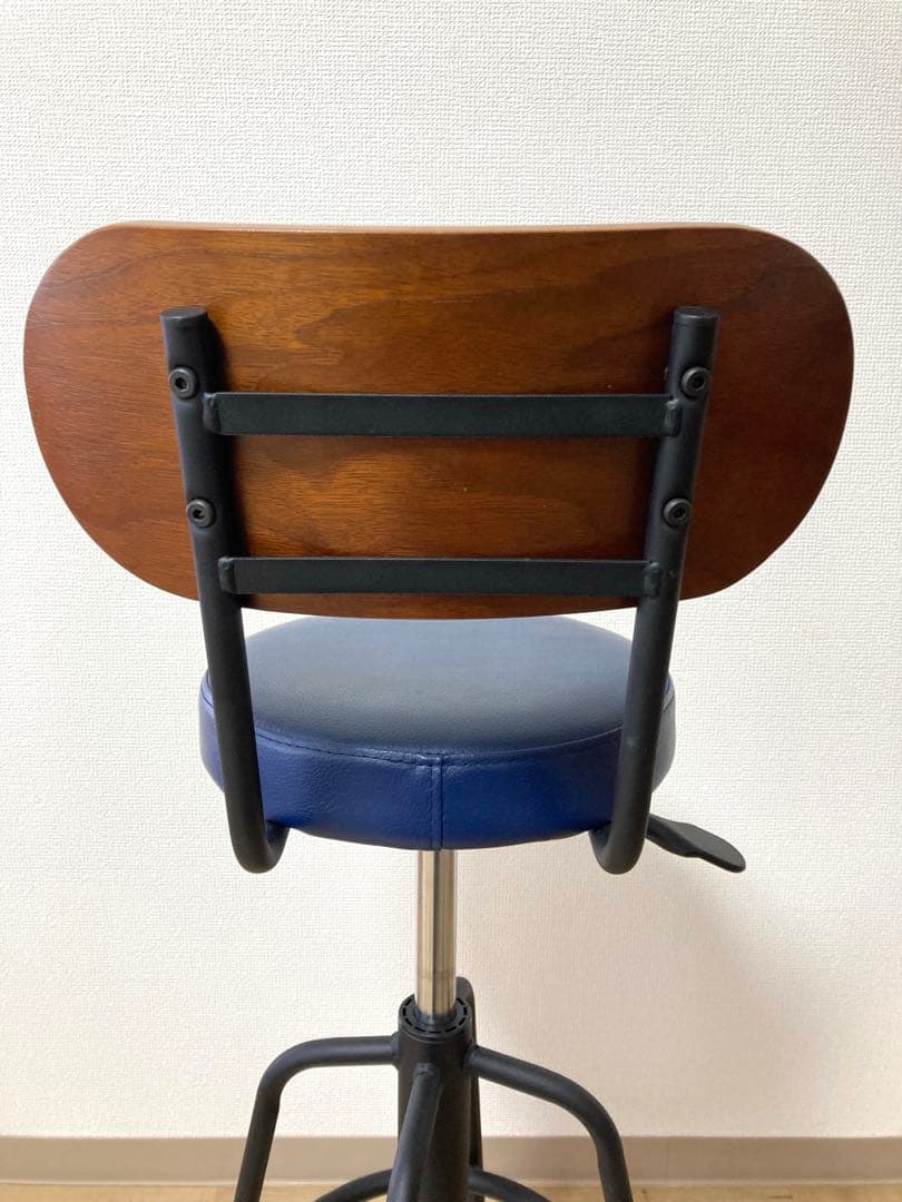 lookit TAM カウンター 2脚セット　チェア 木製 回転 座面昇降 椅子