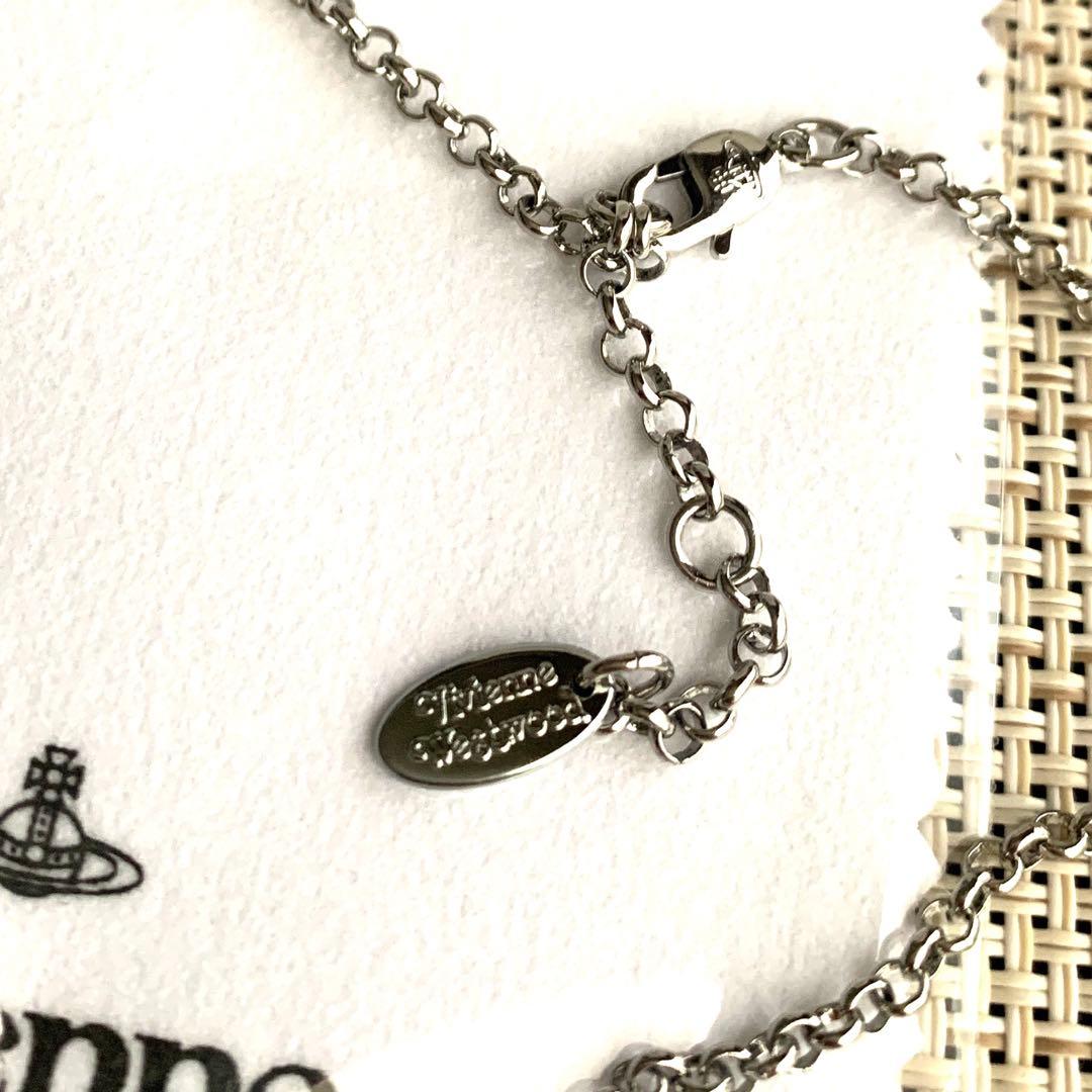 Vivienne Westwoodクリスタル　 ゴールドネックレス