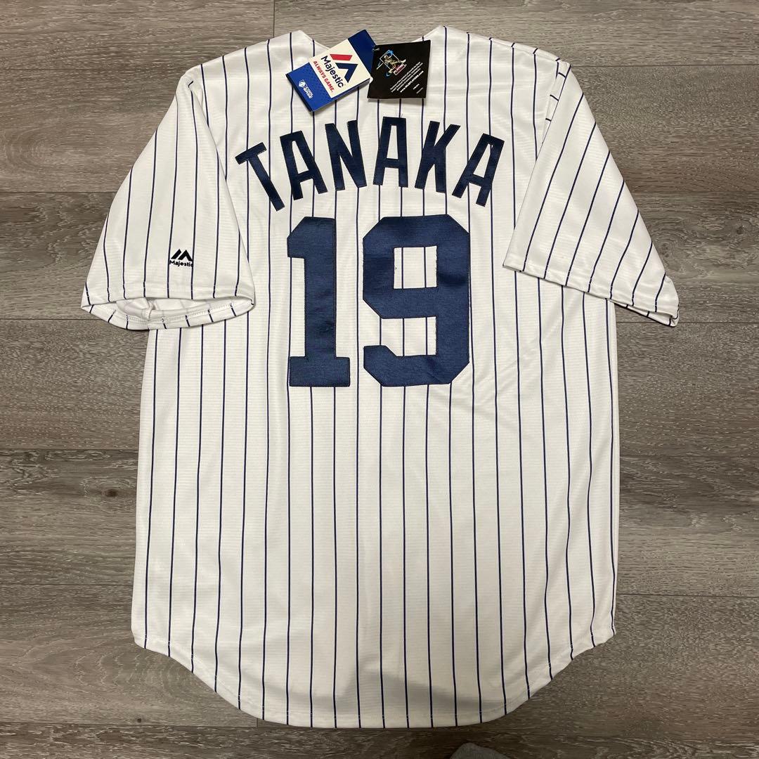 デッドストックMLB Majestic Yankees19田中将大 ユニフォーム