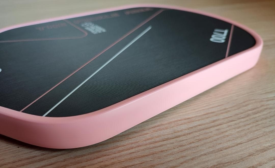 ピックルボール パドル T700生カーボンファイバー 褪紅 16mm