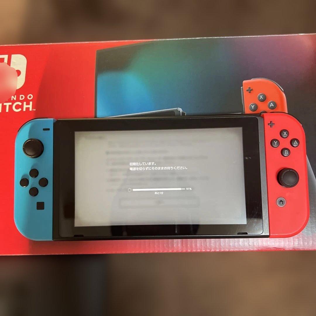 Nintendo Switch 本体 青と赤ジョイコン