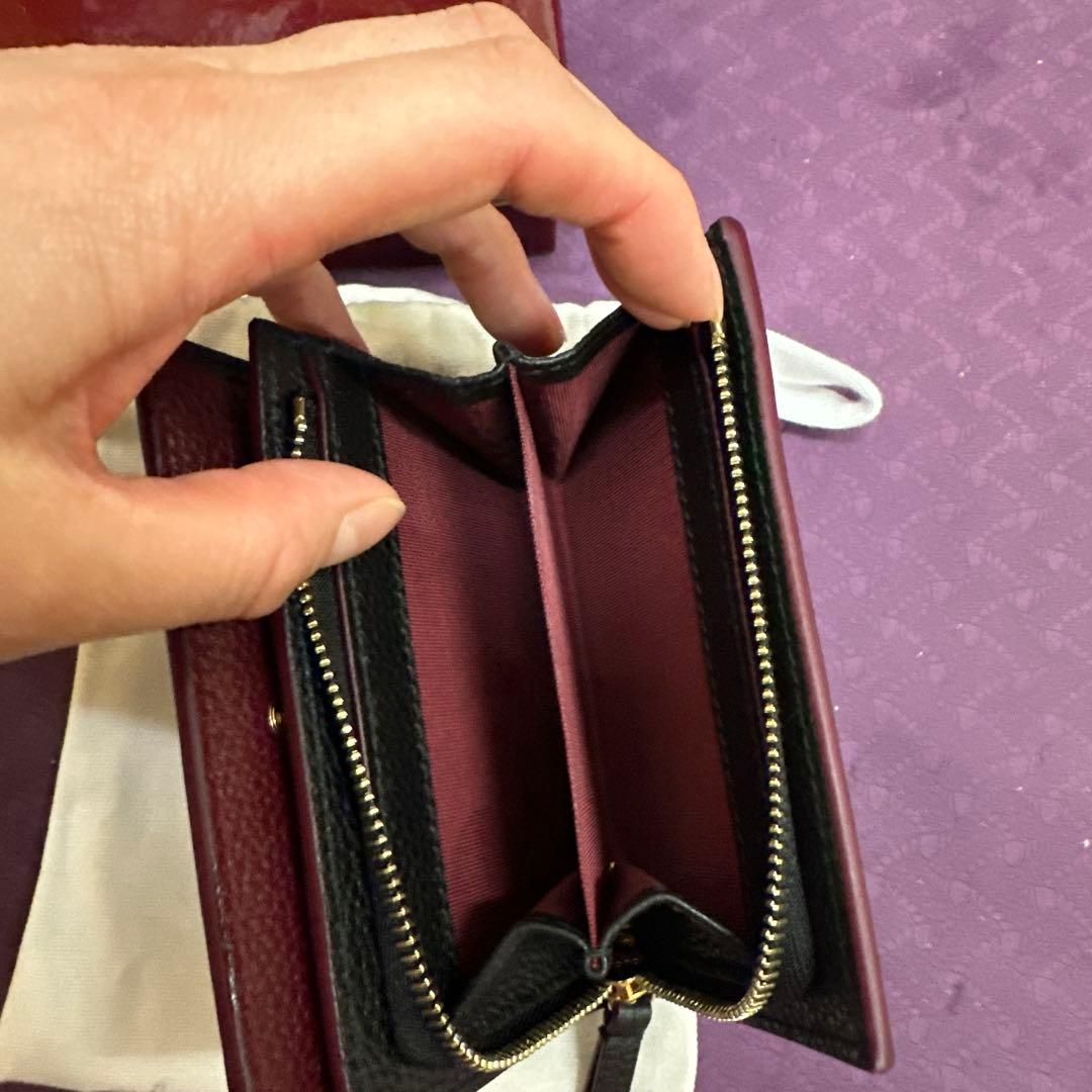 【ろんさまご売約済】グッチ　ダブルG二つ折りウォレット