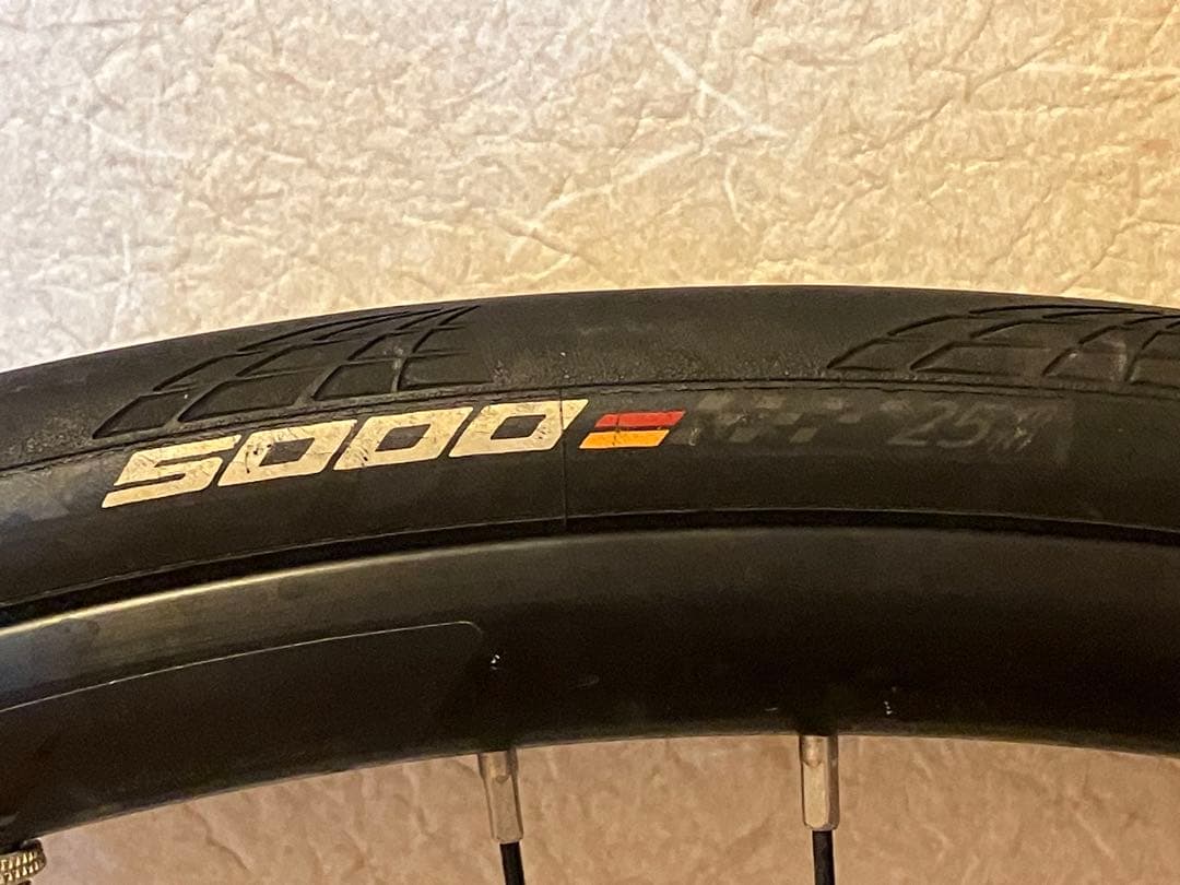 Continental GP5000 700Cクリンチャー　アルミホイール