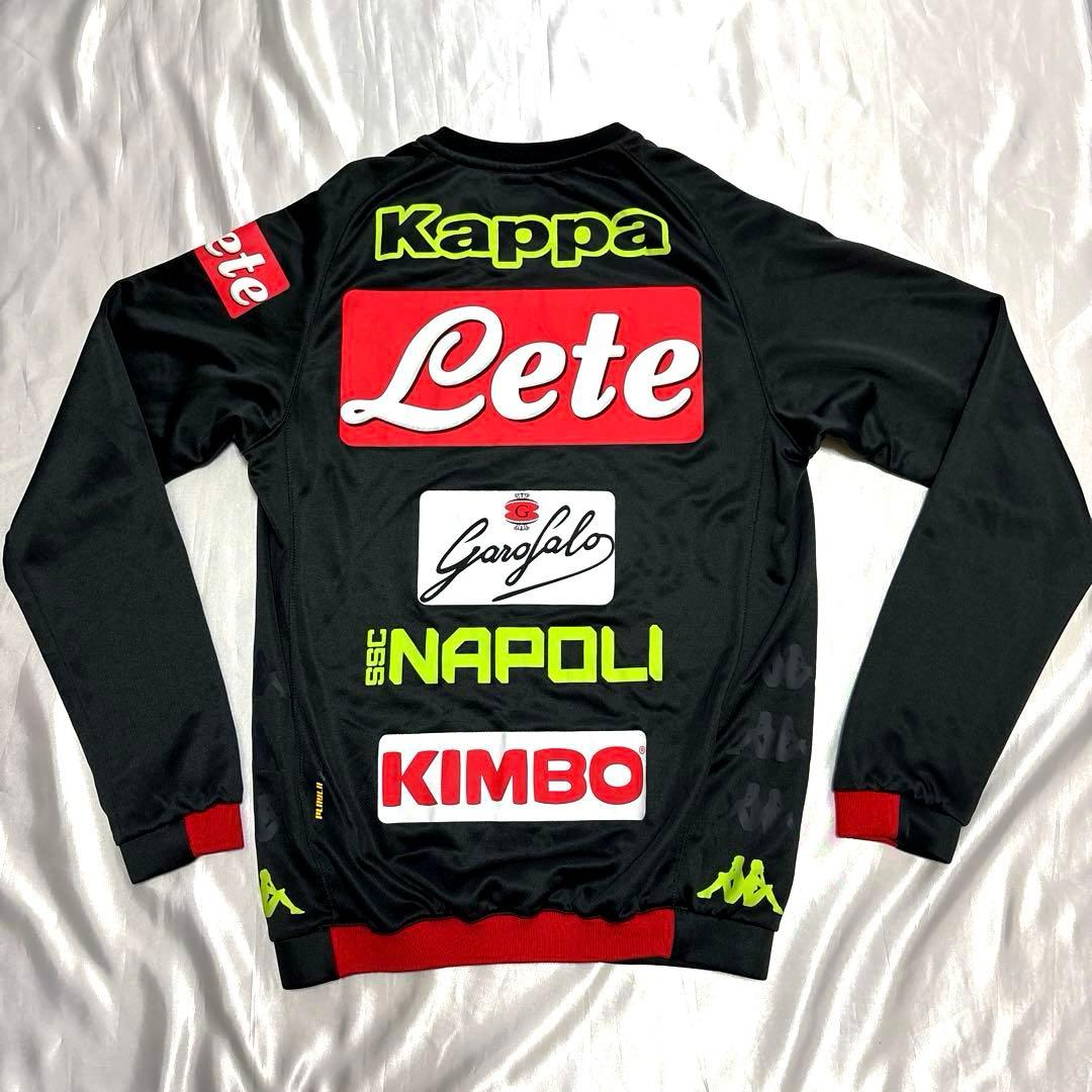 Kappa SSCナポリ 18/19 長袖 トレーニングトップ/スウェット M