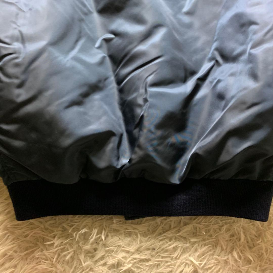 美品■CAB CLOTHING フライトジャケット B-15C ネイビー 襟ボア