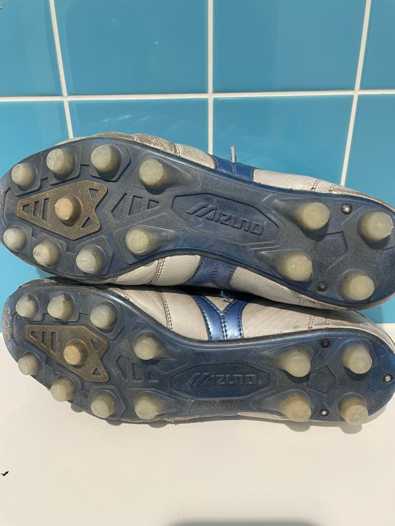 Mizuno Morelia サッカーシューズ グレー/ブルー