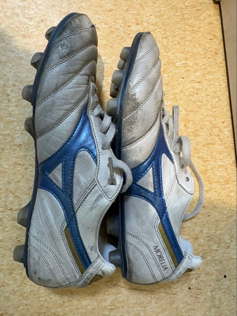 Mizuno Morelia サッカーシューズ グレー/ブルー