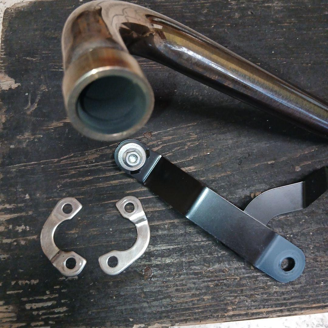 モンキー125(JB02)に。モリワキZERO フルエキゾースト(ステンレス製)