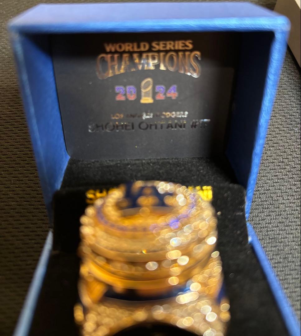 ⭐️優勝セール！⭐️非売品⭐️大谷翔平チャンピオンリング&シルバースラッガー賞プレート