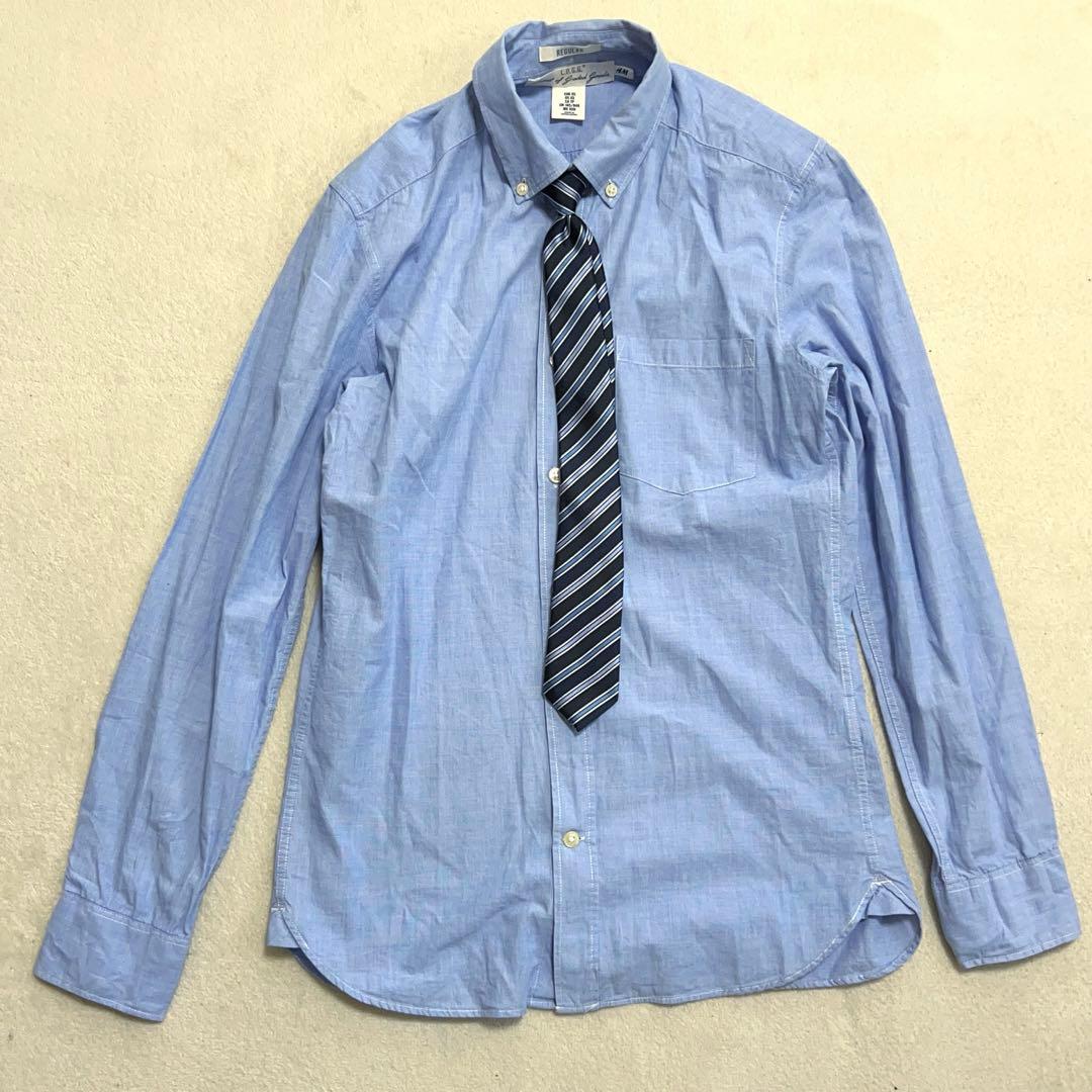 美品　ミチコロンドン　スーツセット　165cm 男の子　ブラック　ストライプ　黒