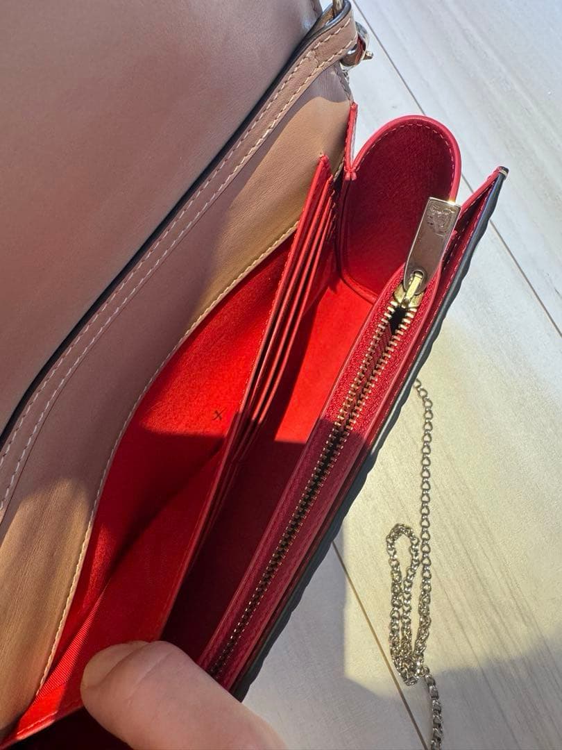 【希少】美品 クリスチャンルブタン クラッチ バッグ ゴールド bag 金色