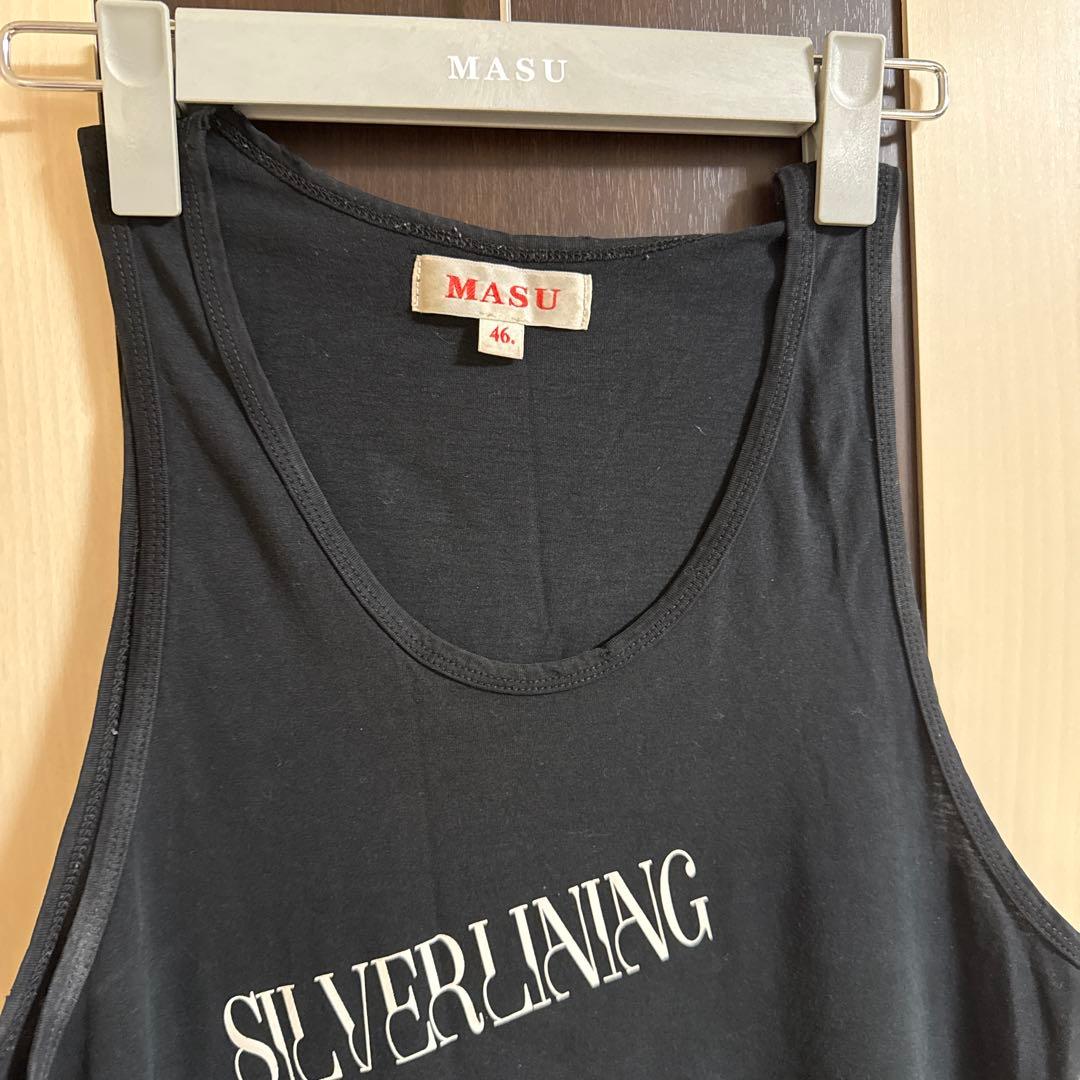 MASU GRAFFITI TANK TOP（BLACK）46 エムエーエスユー