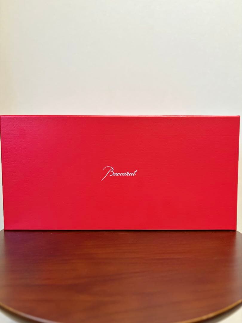 新品　Baccarat バカラ キャンドル　スタンド マイファイヤー レッド