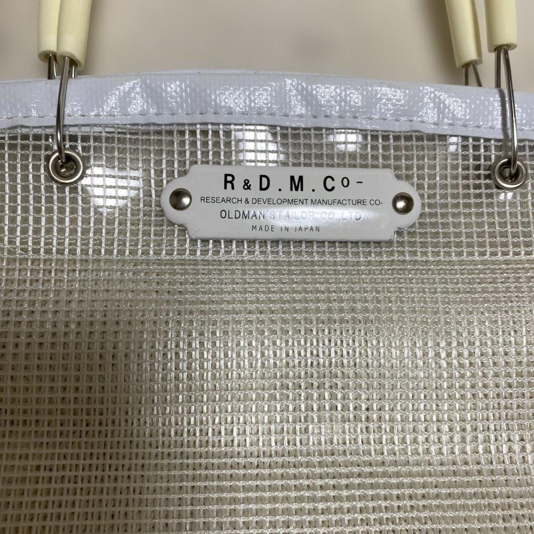 R&D.M.Co- オールドマンズテーラーメッシュ バッグ　ホワイト