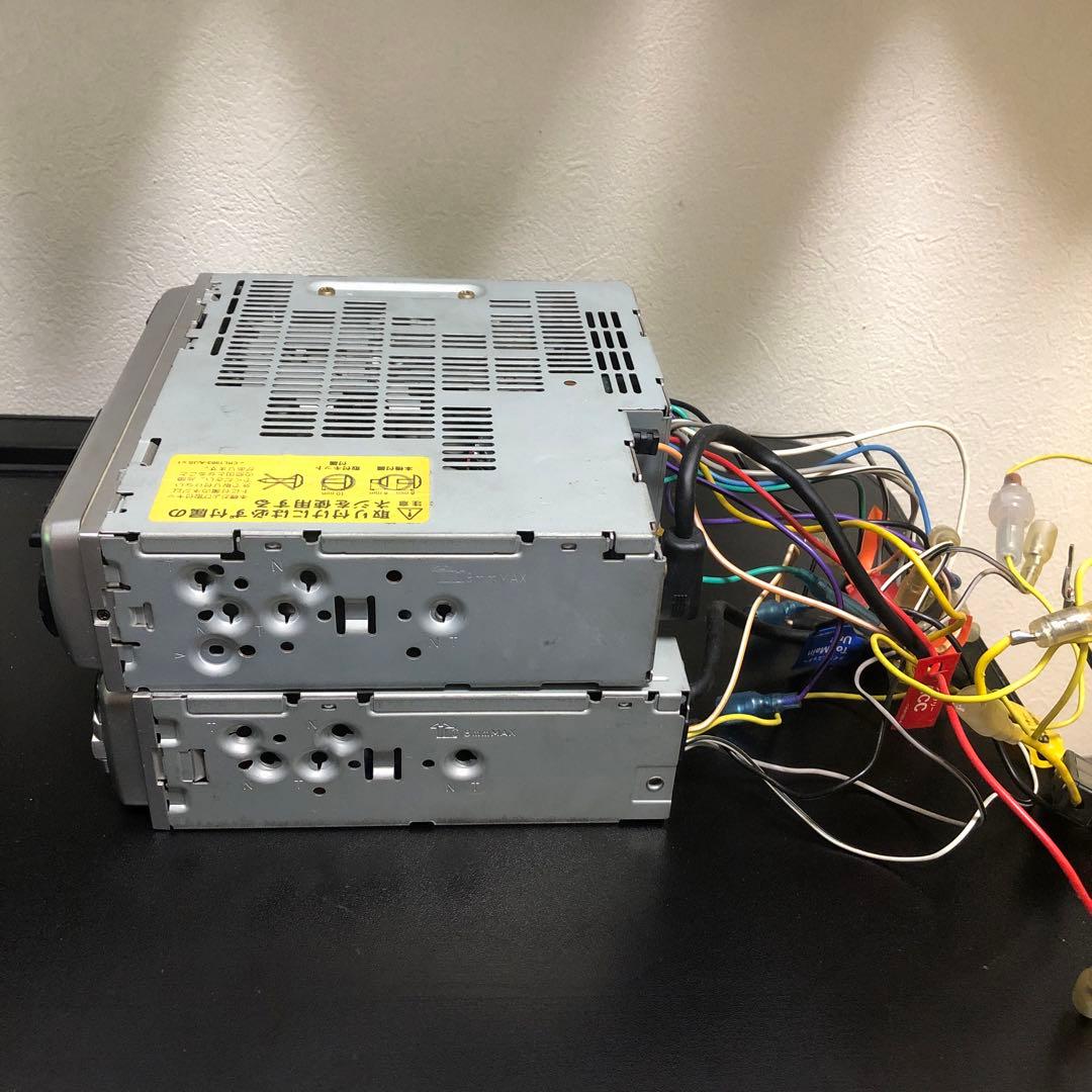 カロッツェリア カセットデッキ + CDプレイヤー 当時物