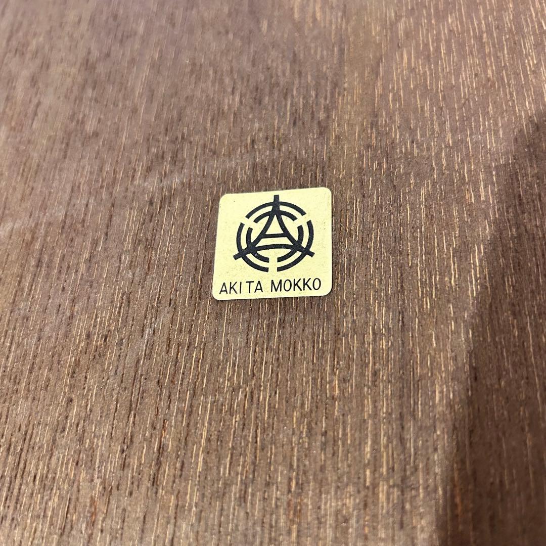 【ヴィンテージ】✴︎秋田木工✴︎ラウンドミラー✴︎ウォールミラー✴︎