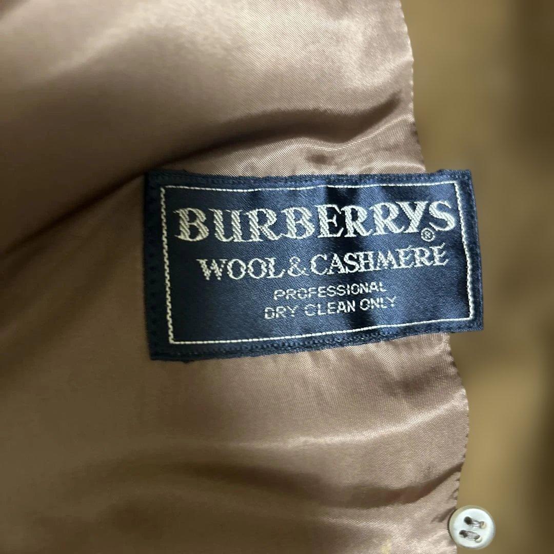 Burberrys 90s ヴィンテージ ダブルチェスターコート カシミヤ30%