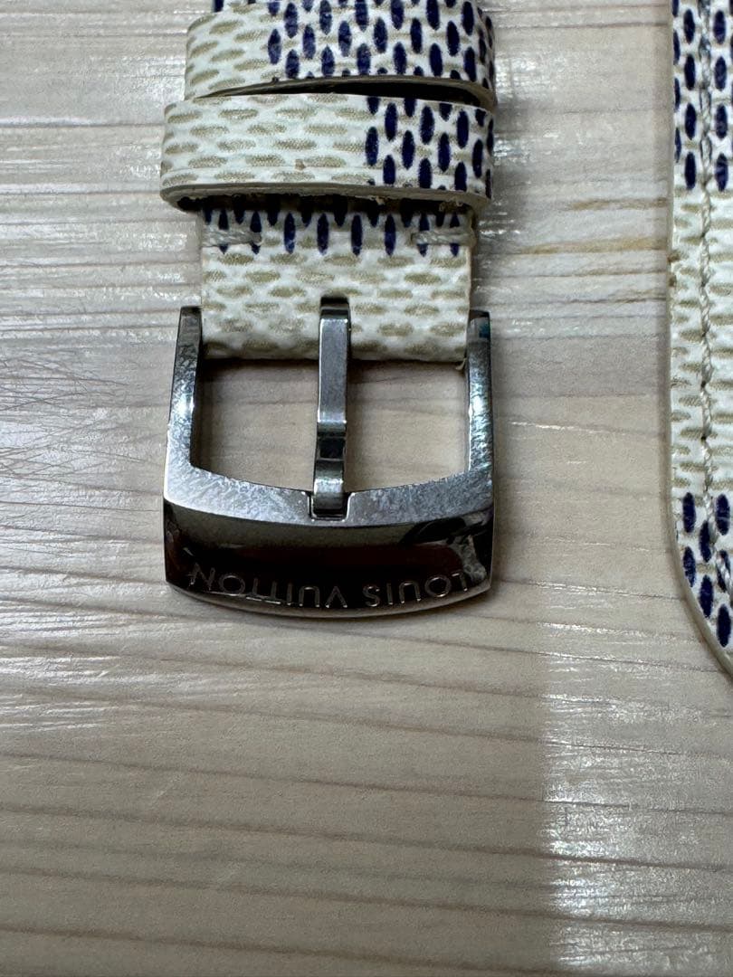 ルイヴィトン　タンブール ダミエ・アズール キャンバス ストラップ