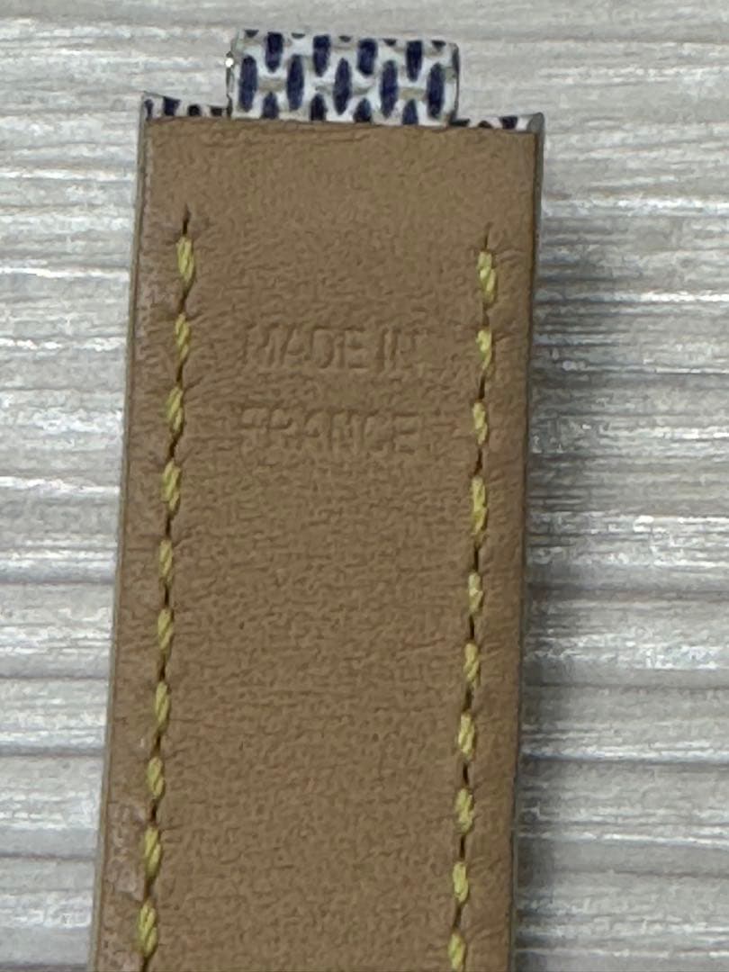 ルイヴィトン　タンブール ダミエ・アズール キャンバス ストラップ