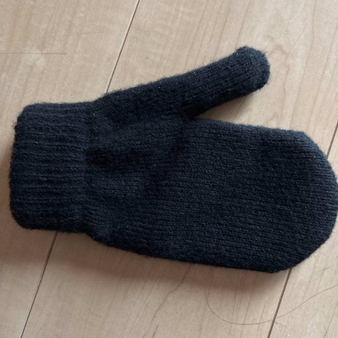 CHANEL ブラック ミトン 手袋