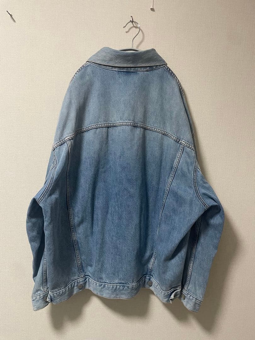 acne studios ダメージ加工　オーバーサイズデニムジャケット