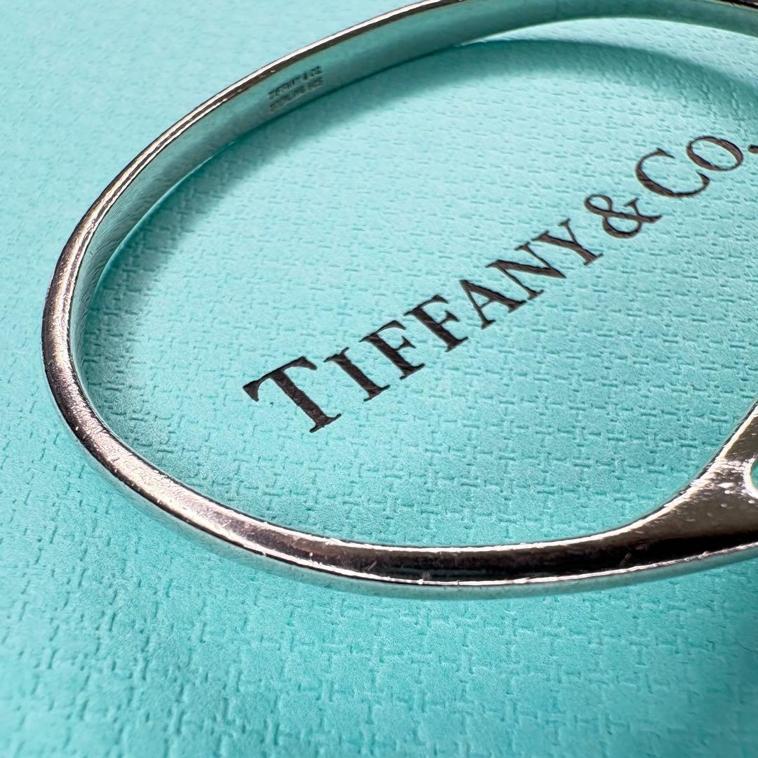 【美品】内径約18cmティファニー ダブルループ バングル SV925